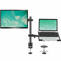  Giá Treo Màn Hình (17-32) Inch Kèm Giá Đỡ Laptop (10-17) Inch