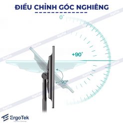 Alternative view of GIÁ TREO TIVI DI ĐỘNG HỘI NGHỊ ERGOTEK E1355 (32 – 75 INCH)