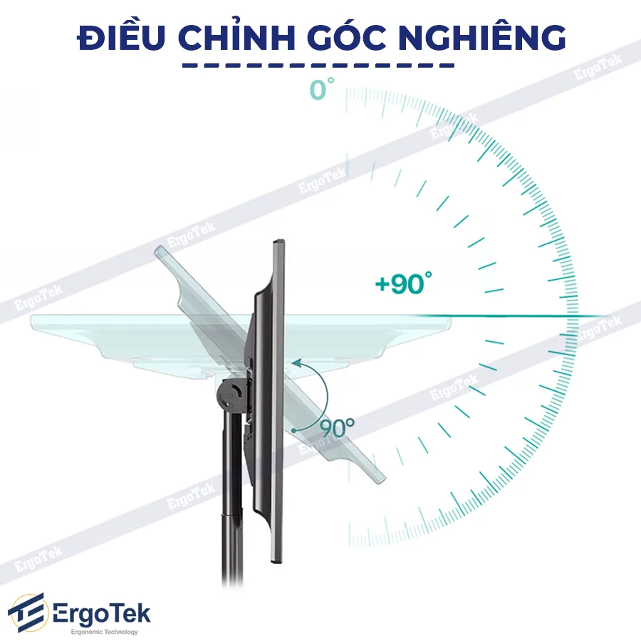 Giá Treo Tivi Di Động Hội Nghị ERGOTEK E1355 (32 – 75 Inch) - Ảnh 2