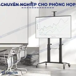 Giá Treo Tivi Di Động Siêu Tải Trọng ERGOTEK E2800 (55 – 120 Inch)