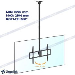 GIÁ TREO TIVI THẢ TRẦN ERGOTEK E565 (50 – 100 INCH) – GIẢI PHÁP TỐI ƯU CHO KHÔNG GIAN