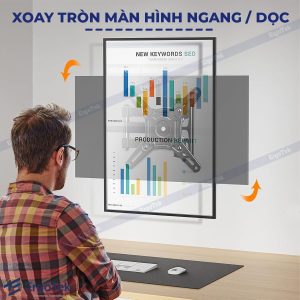 GIÁ TREO MÀN HÌNH / TIVI ERGOTEK E84 20 – 43 INCH - Ảnh 5