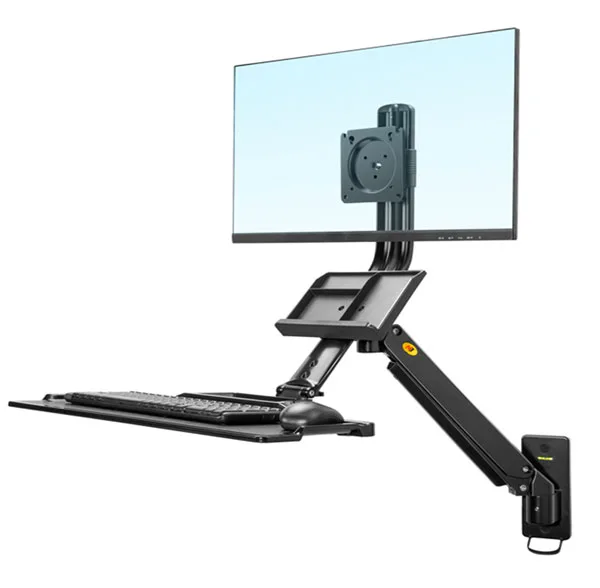 Giá Treo Màn Hình Máy Tính Gắn Tường Kèm Bàn Phím North Byou NB32 (19-27 Inch) Nhập Khẩu