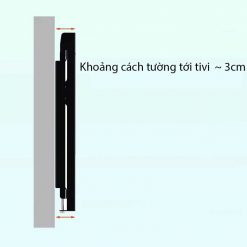 Alternative view of Giá treo TV sát tường 40"- 65" chất lượng tuyệt hảo