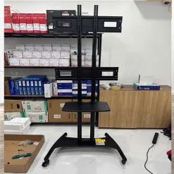 Giá Treo Tivi Di Động 2 Màn Hình Dọc (32-65) Inch