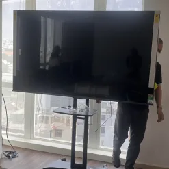 Alternative view of Giá Treo Tivi Di Động North Bayou AVA1500- 60-1P tivi từ (-75) Inch (Có CO CQ) Màu Đen Sang Trọng, Chắc Chắn